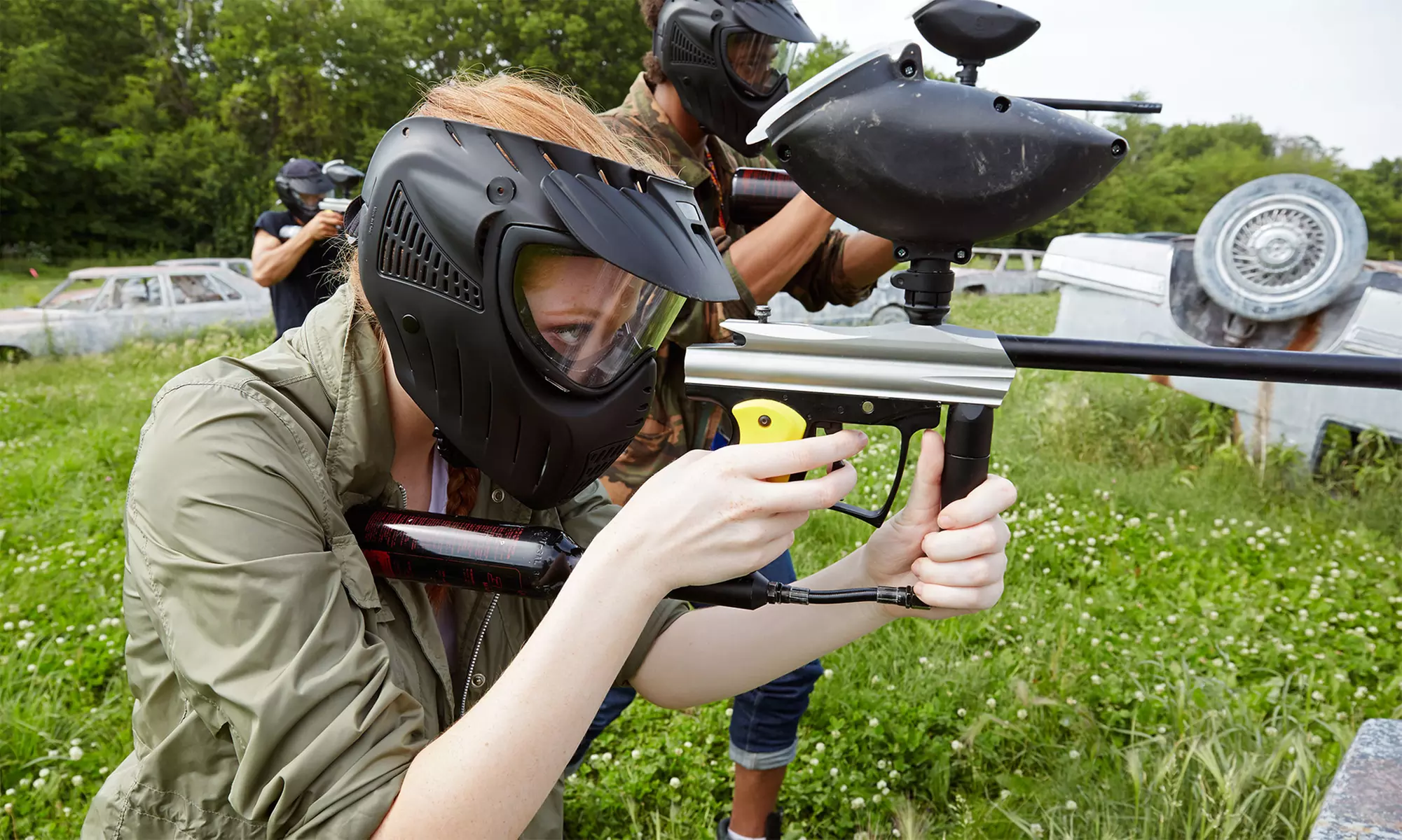 Soft Shot Indoor Group Play or Outdoor Paintball Soft Session at Giant Party Sports (Up to 43% Off) - Primary Image