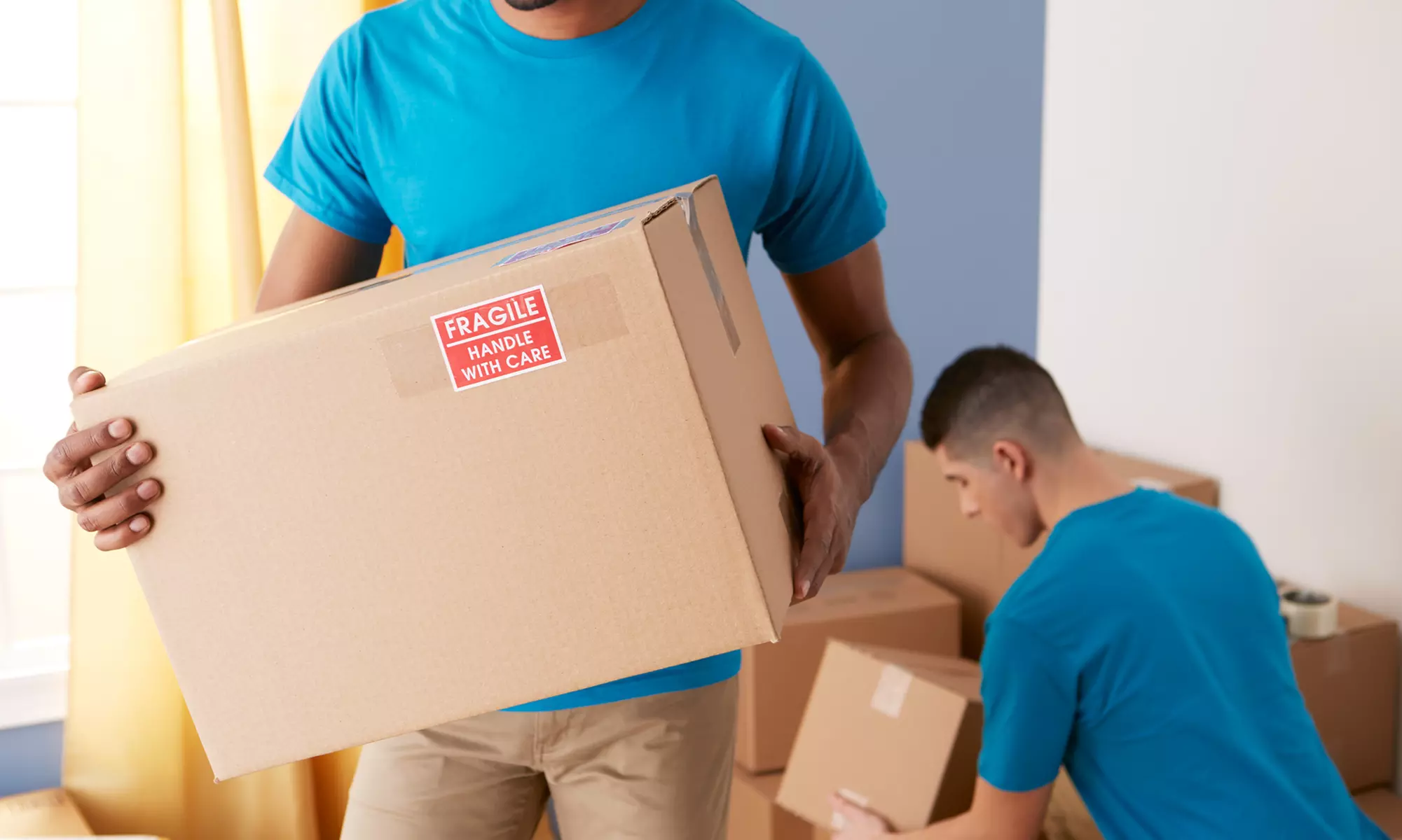 $29 for One Hour of Moving Services and Protective Wrap with Two Movers from Go 2 Mover ($109.99 Value)  - Primary Image