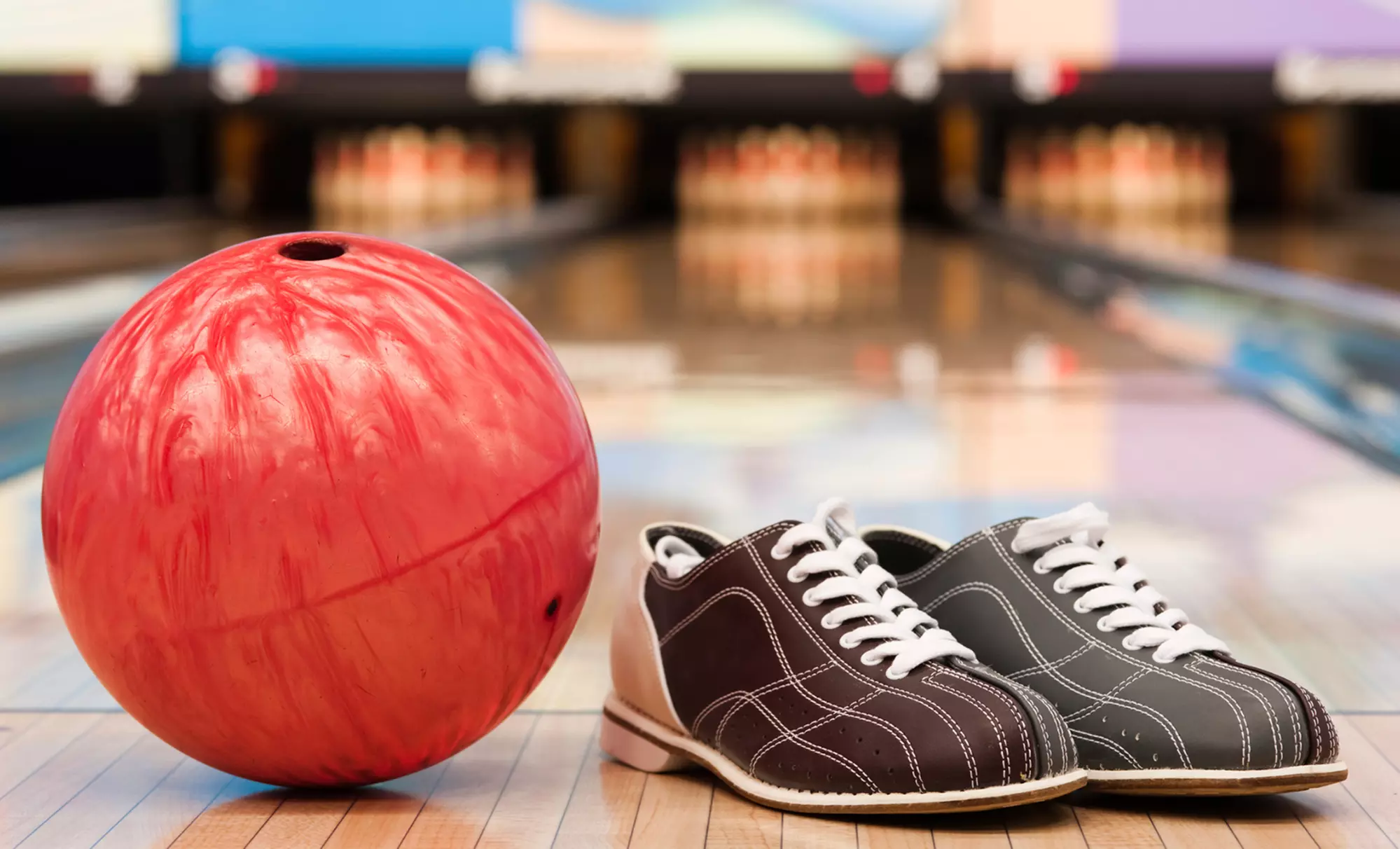 Two Hours of Bowling with Shoe Rental for Two, Four, or Six at Valencia Lanes (Up to 66% Off) - Primary Image