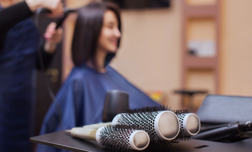 Image 1: Experience style transformations with Letty at Woman2Woman offering haircuts, highlights, and balayage up to 50% off