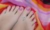 Enjoy Full Set Acrylic Nails (No Design) or Gel w/ Regular Pedicure at Pao Nails (Up to 51% Off)