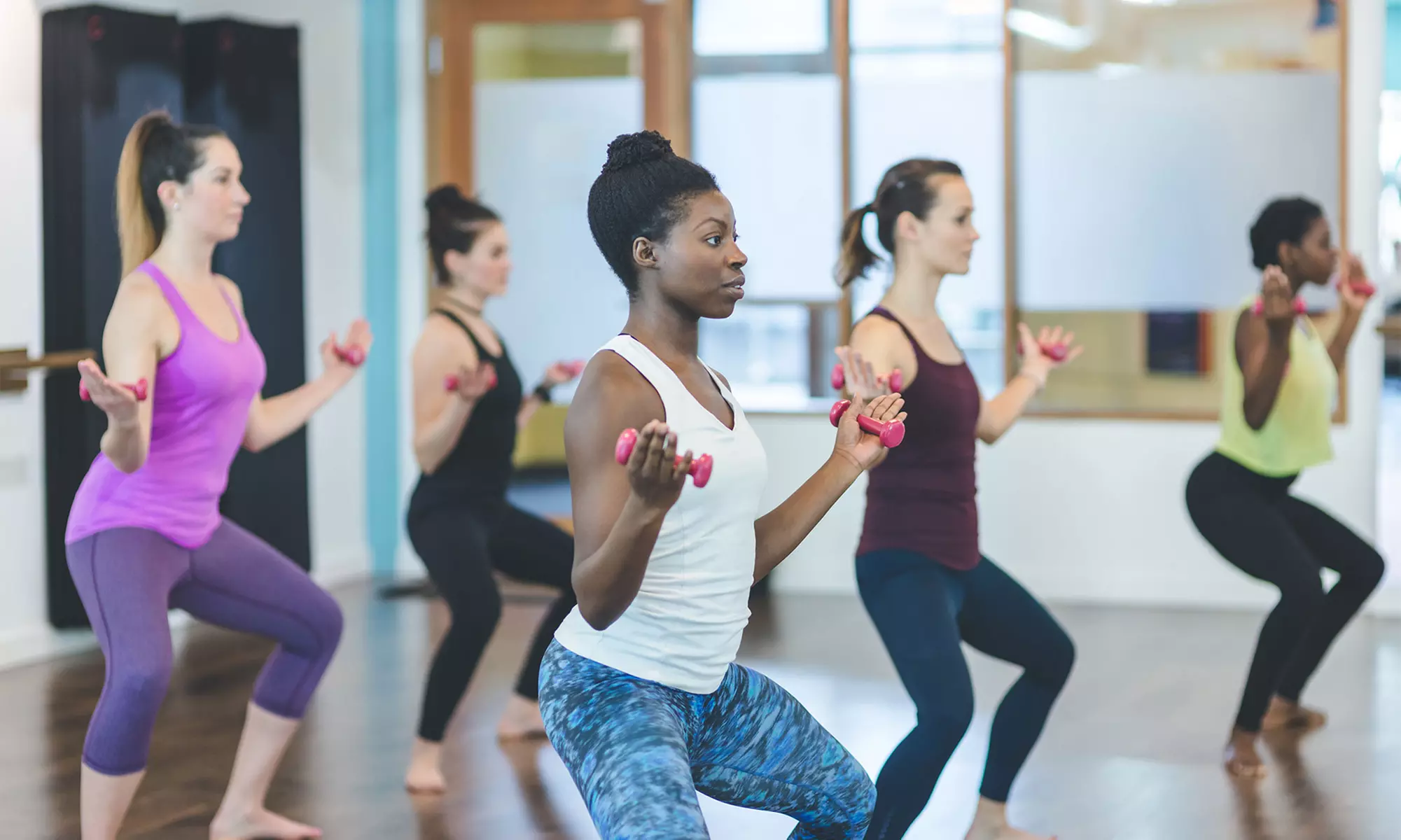 Discover Barrebeat's barre class packs with ballet movements for better posture, offering up to 50% off. - Primary Image