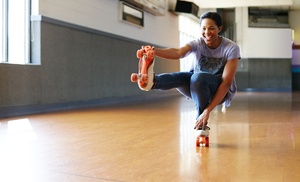 Skate Lesson and Open Skate for Four to Six People