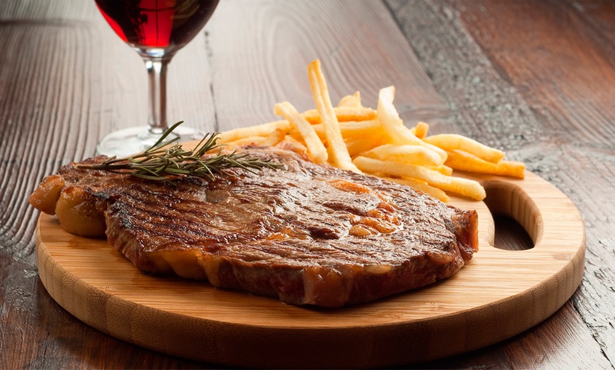 Image 1: Up to 51% Off on Restaurant Speciality - Steak at The Bank Bistro