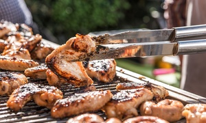 Grillprofis Berlin: 4 Std. Grillkurs Basic mit Lebensmitteln, Getränken u. Aperitif am Termin nach Wahl bei Grillprofis Berlin (40% sparen*)