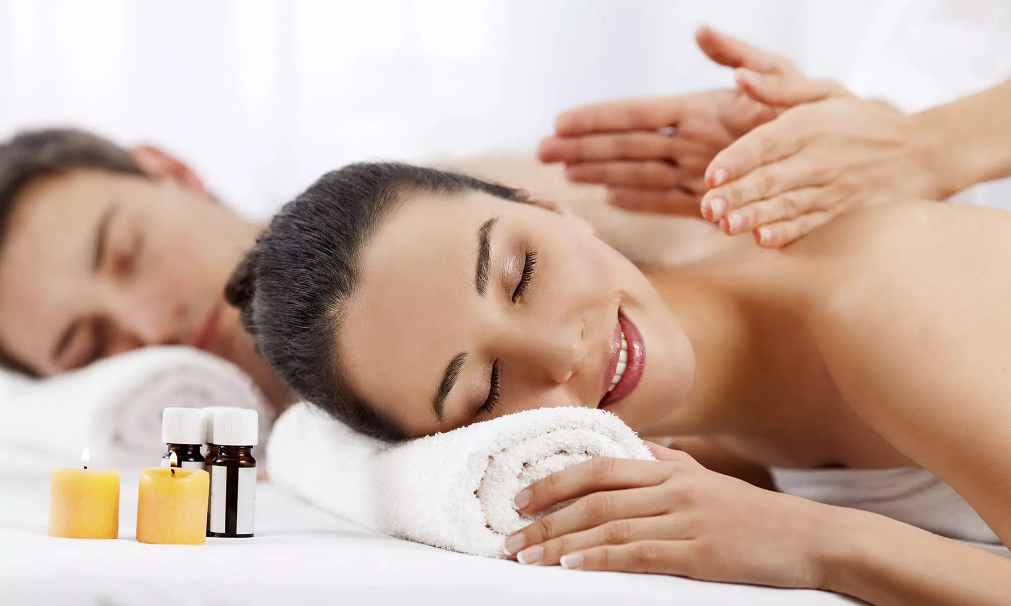 $208 for Mobile Luxury Massage Experience for Two from Majestic Touch Spa ($415 Value) - Primary Image