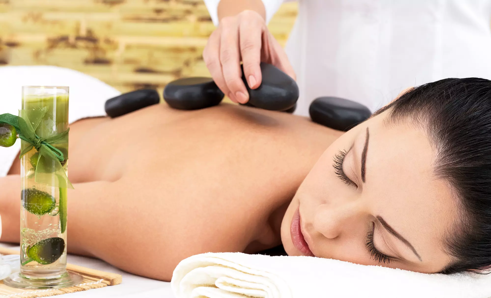 C$65 for Facial and Hot-Stone Massage at Iridescence Day Spa (C$135 Value) - Primary Image