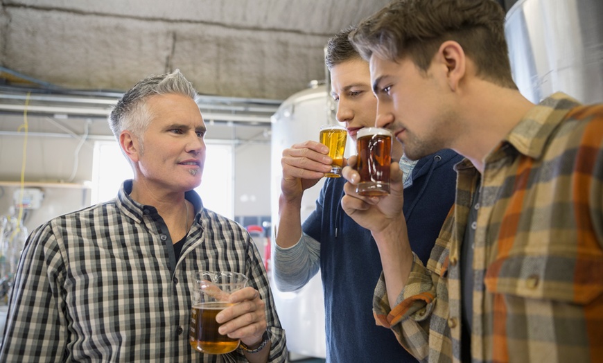 Image 1: Brewery Tour with Beer Tasting