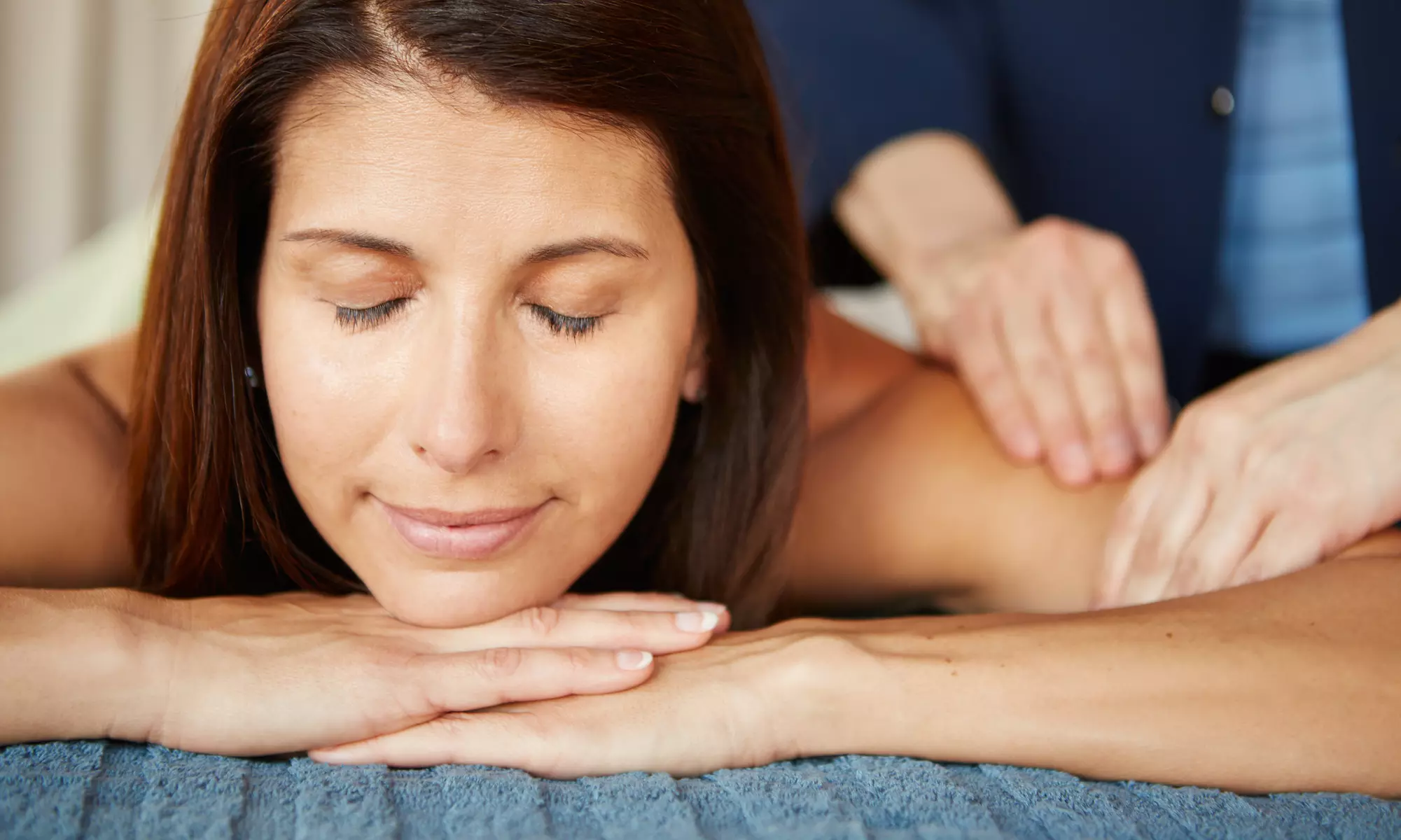 $42 for a 50-Minute Swedish or Deep-Tissue Massage from Lisa Scriven at My Spa 2 ($90 Value) - Primary Image
