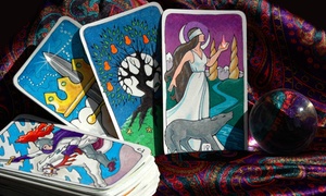Wróżka Zara: Tarot, chiromancja, numerologia i więcej: seans u wróżki Zary Demirkiran w Katowicach od 59,99 zł