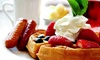 $15 for Food Valid for Monday-Friday or Any Day at Waffles on Maple (Up to 40% Off)