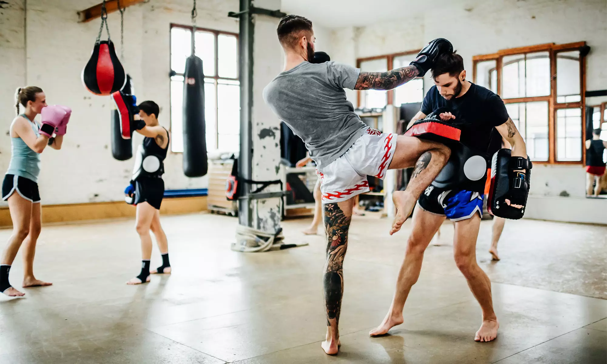 Muay Thai, Boxing, and Kickboxing Classes for Kids or Adults at North Park Brazilian Jiu Jitsu (Up to 68% Off) - Primary Image