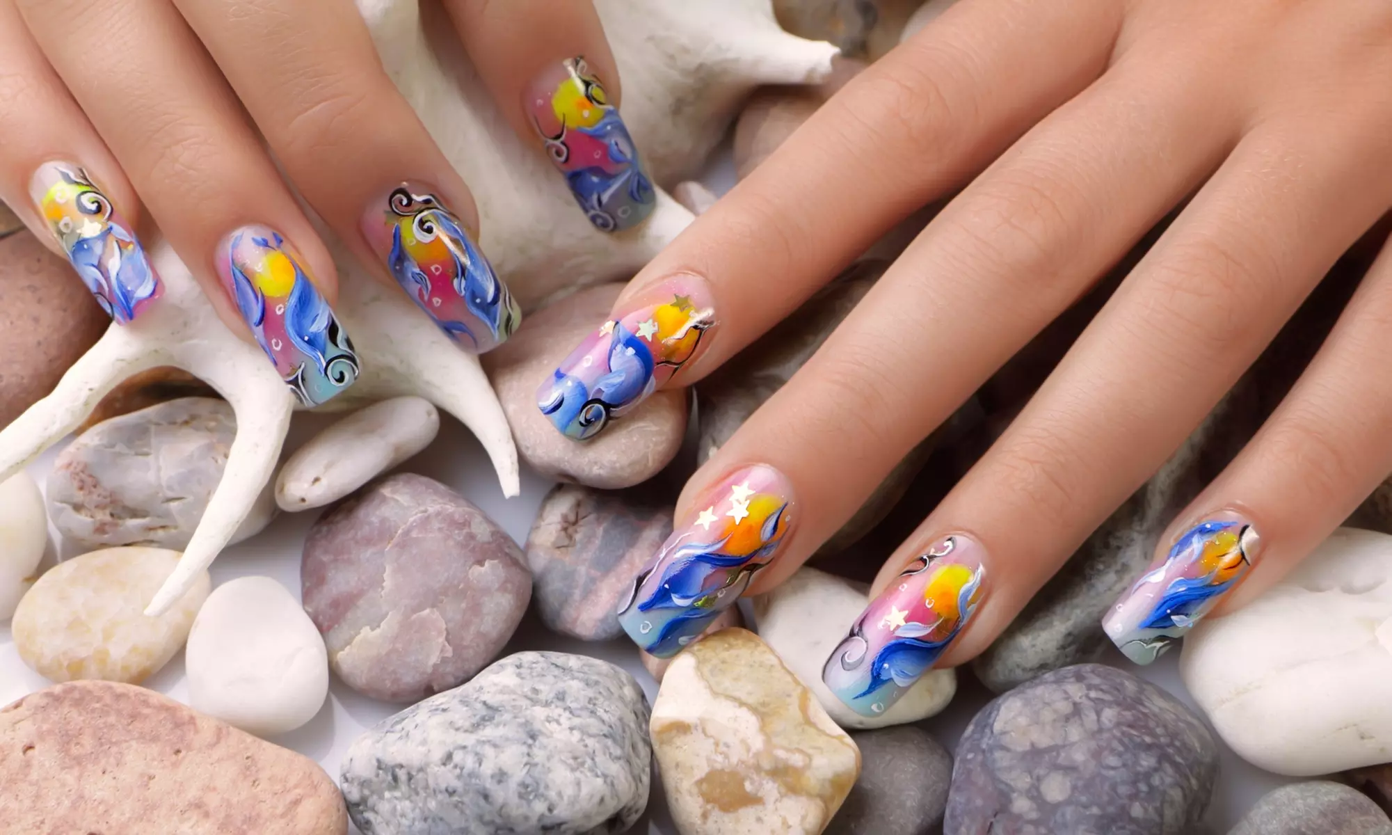 $40 for Full Set of NextGen Nails with Nail Design, Ombre or Chrome at Nails & Skincare ($80 Value) - Primary Image