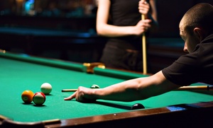 CHAOS: Beurtenkaart voor 3 of 6 uur poolen of snookeren bij CHAOS