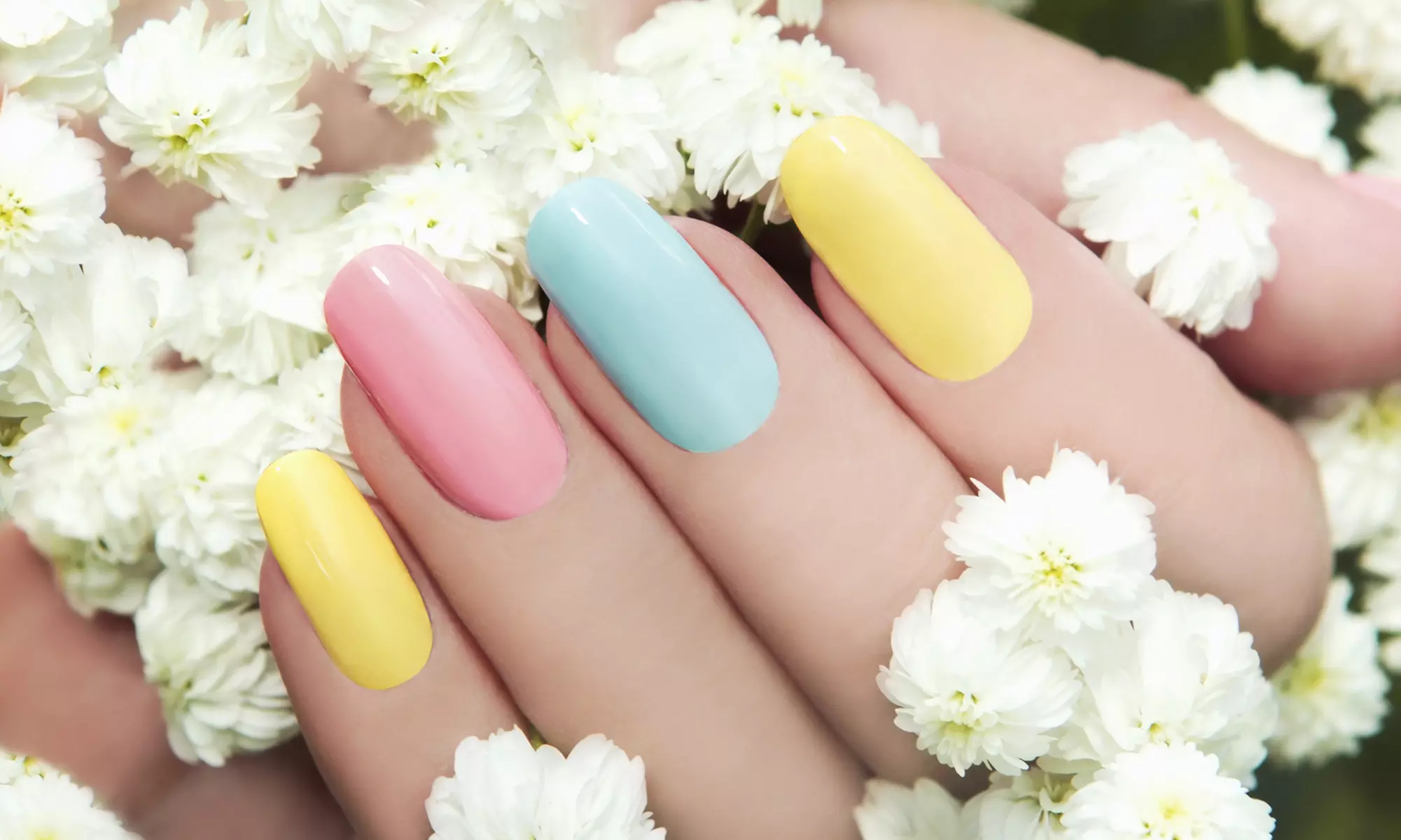 Get a Nail Refresh with an Express Dry Manicure, Pedicure or Mani-Pedi at Divine Design Beauty (Up to 39% Off) - Primary Image
