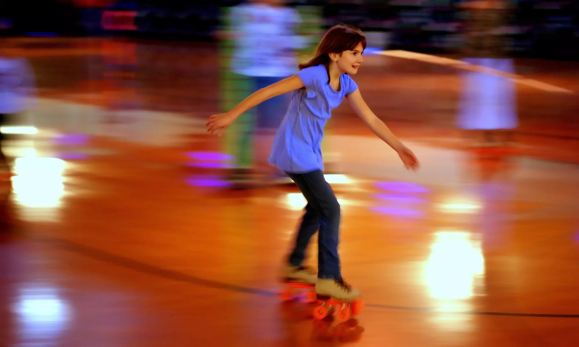 Romance on the Rink Deal: Drinks & Skates Combo at Lorain Skate World (Up to 55% Off) - Primary Image