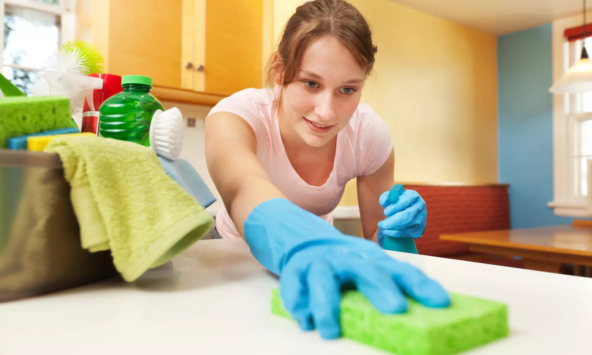 Two, Four, or Six Man-Hours of Home Cleaning from Pure & Clean (Up to 44% Off) - Primary Image