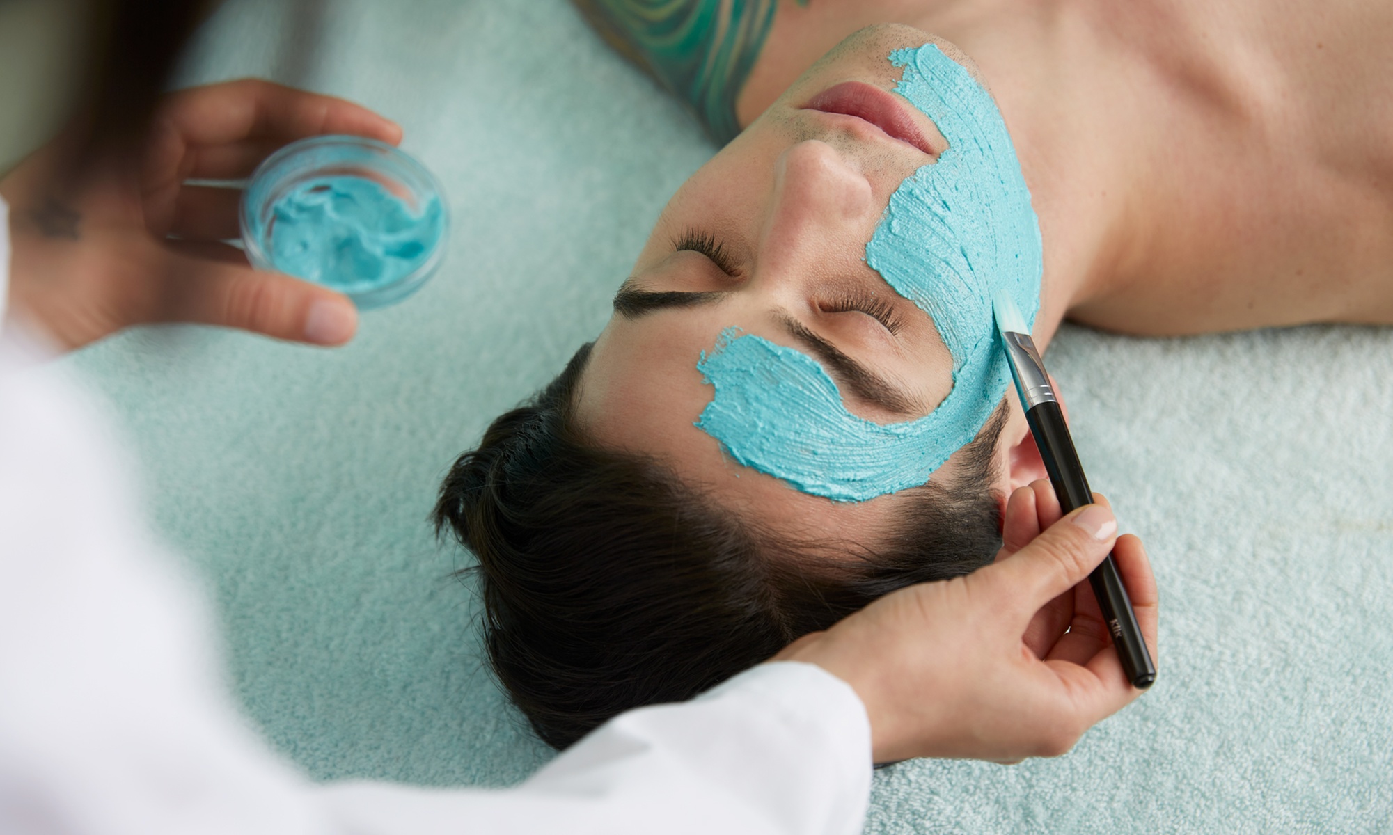 Revitalize with a 60-Minute Men's Facial and Add-On Treatment