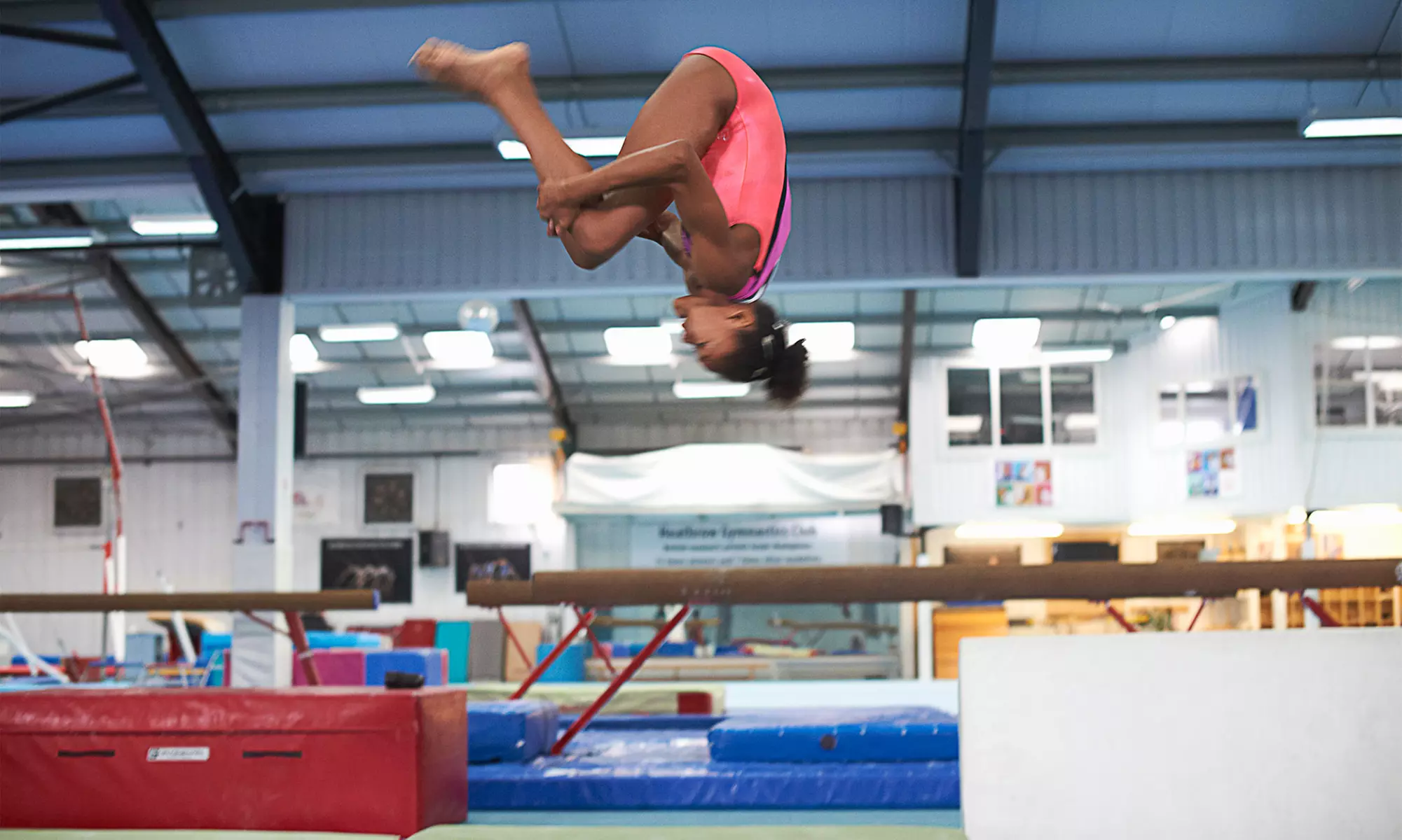 Up to 46% Off on Gymnastics (Activity / Experience) at Gym South Gymnastics Tumbling and Ninja - Primary Image