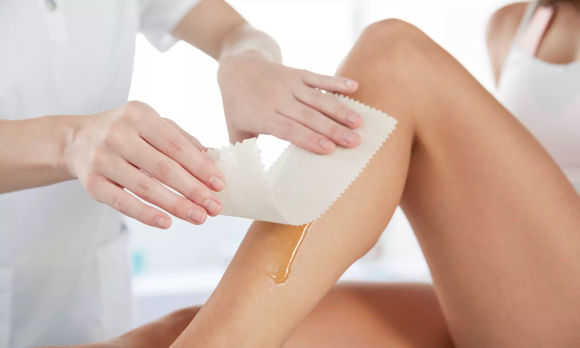 Wax for Women and Men at All Body Waxing and Threading (Up to 52% Off)Six Options Available.  - Primary Image