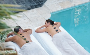 Couples Massage, Hot Stones