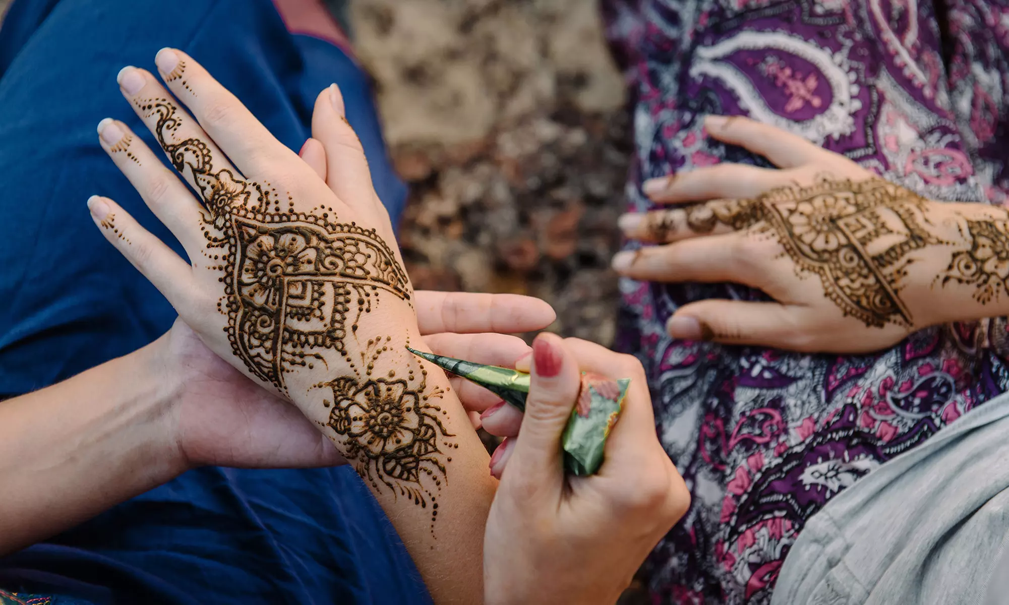 Discover Perfect Brows' Henna Artistry with 1x3 or 6x1.5 inch Designs, up to 41% Off - Primary Image