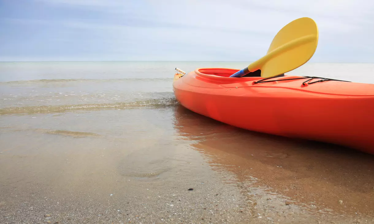 Enjoy 2.5 or 4-Hour Kayak Rentals with Stunning Local Views