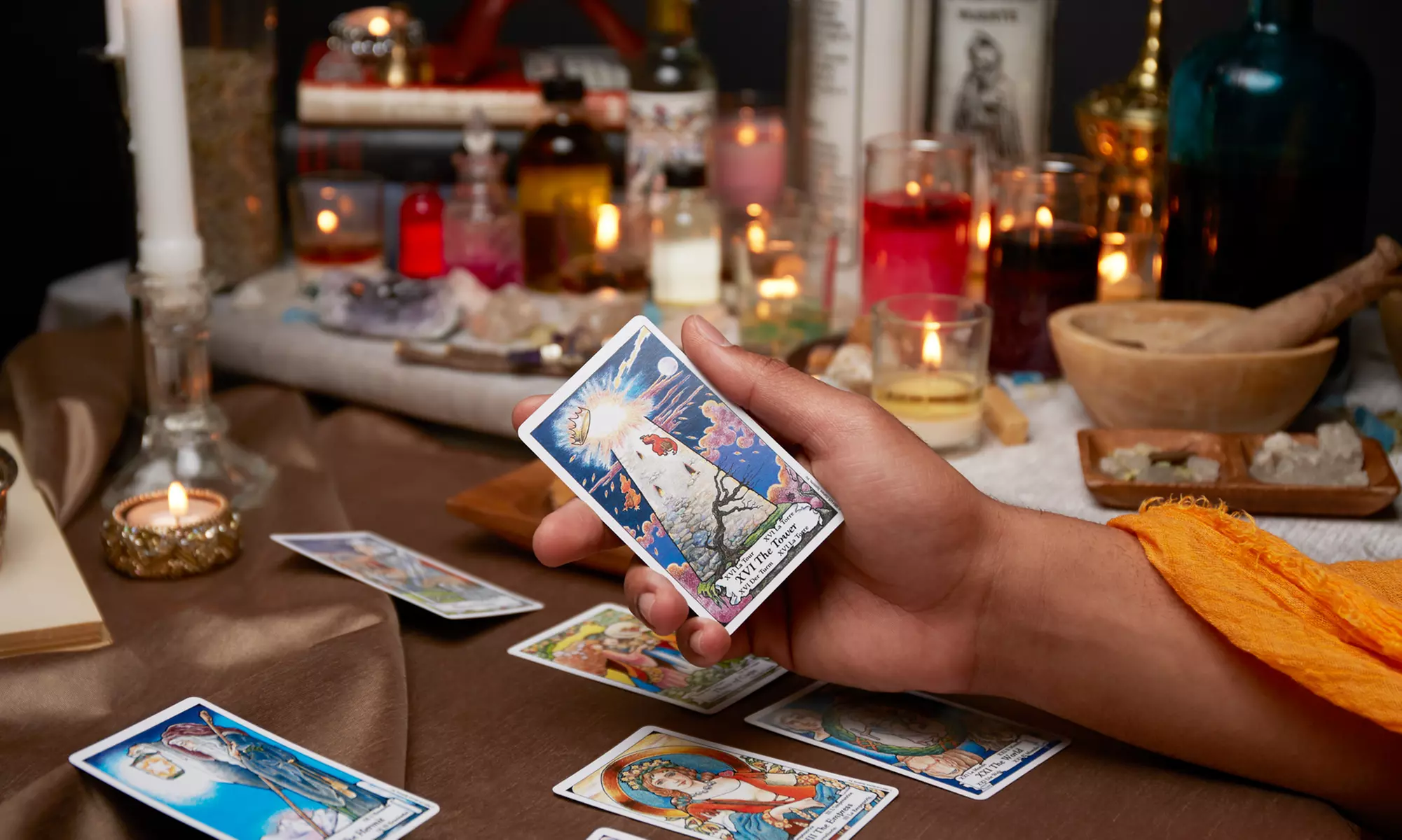 Unlock insights with Psychic Readings By Julia's psychic and tarot reading sessions, offering guidance and clarity up to 50% off - Primary Image