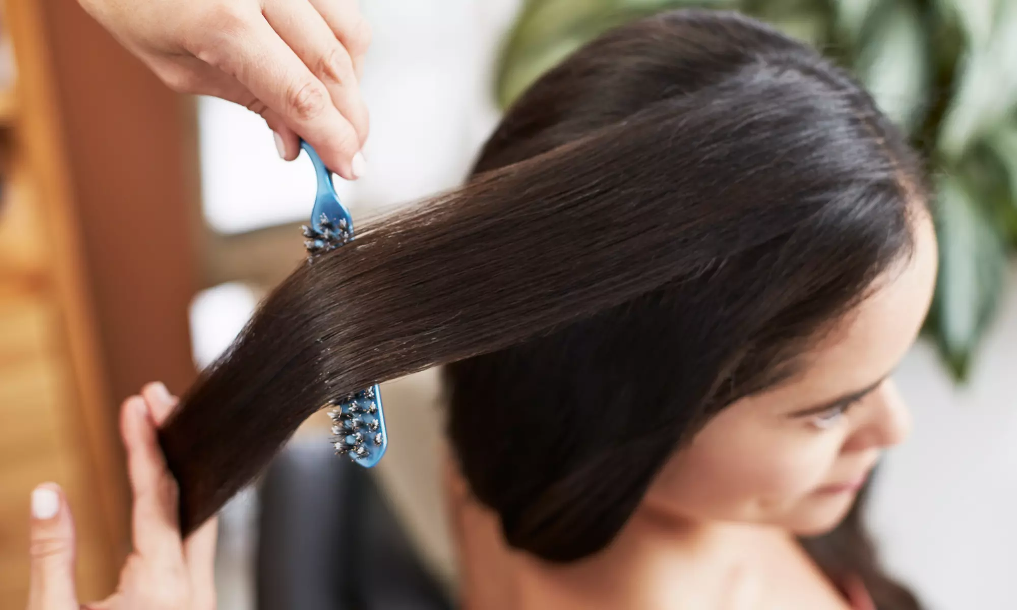 Experience Cristina's Hair Salon's Brazilian Keratin Treatment for smooth hair up to 42% off - Primary Image