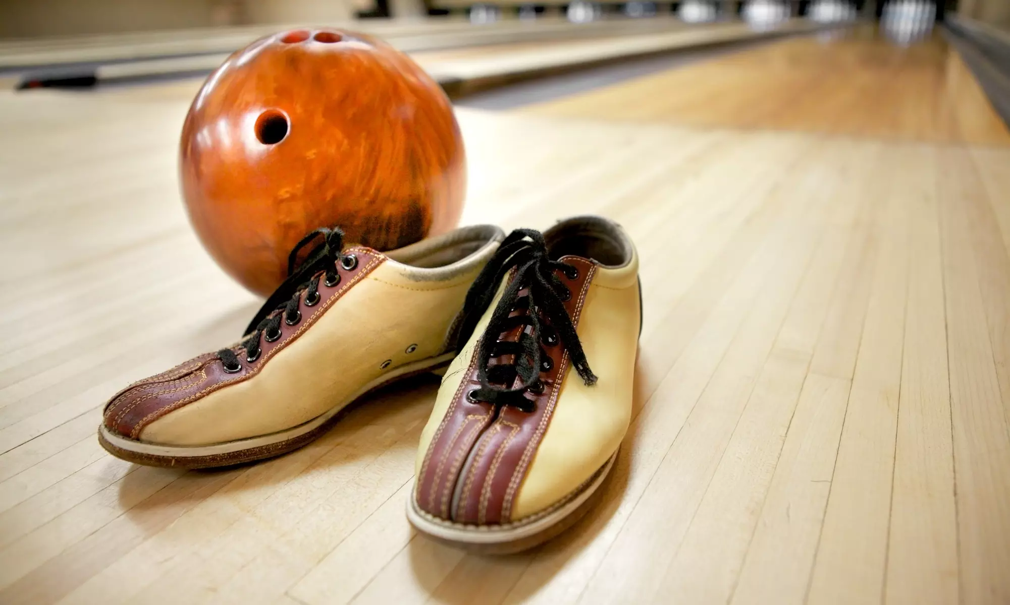Two Games of Bowling and Shoe Rental for Two, Four, or Up to Six People at Scores Fun Center (Up to 54% Off) - Primary Image
