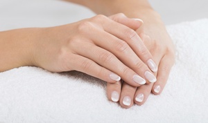Pamper Your Nails: One or Two Classic Manicures and Two Classic Pedicures or One Gel Mani-Pedi ( Up to 45% Off )