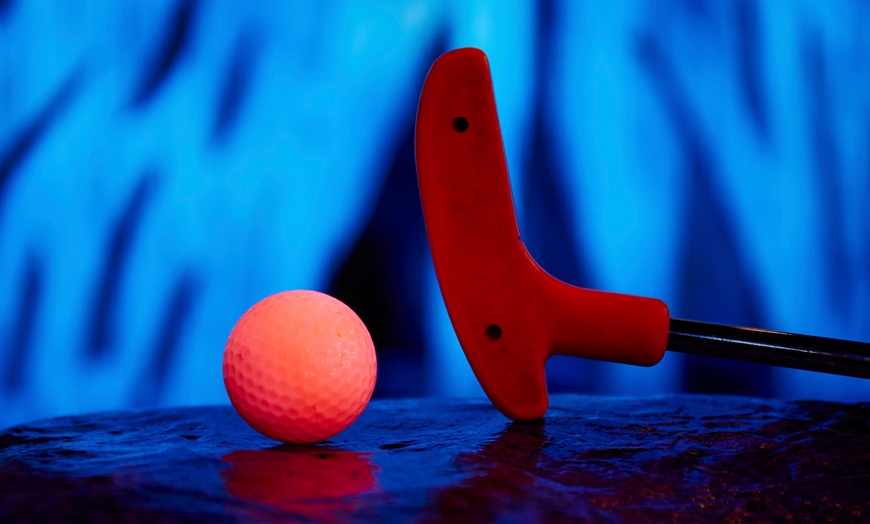 Image 2: 18 or 9-Hole Mini Golf at Ralphys Pizza and Golf in Kokomo, IN