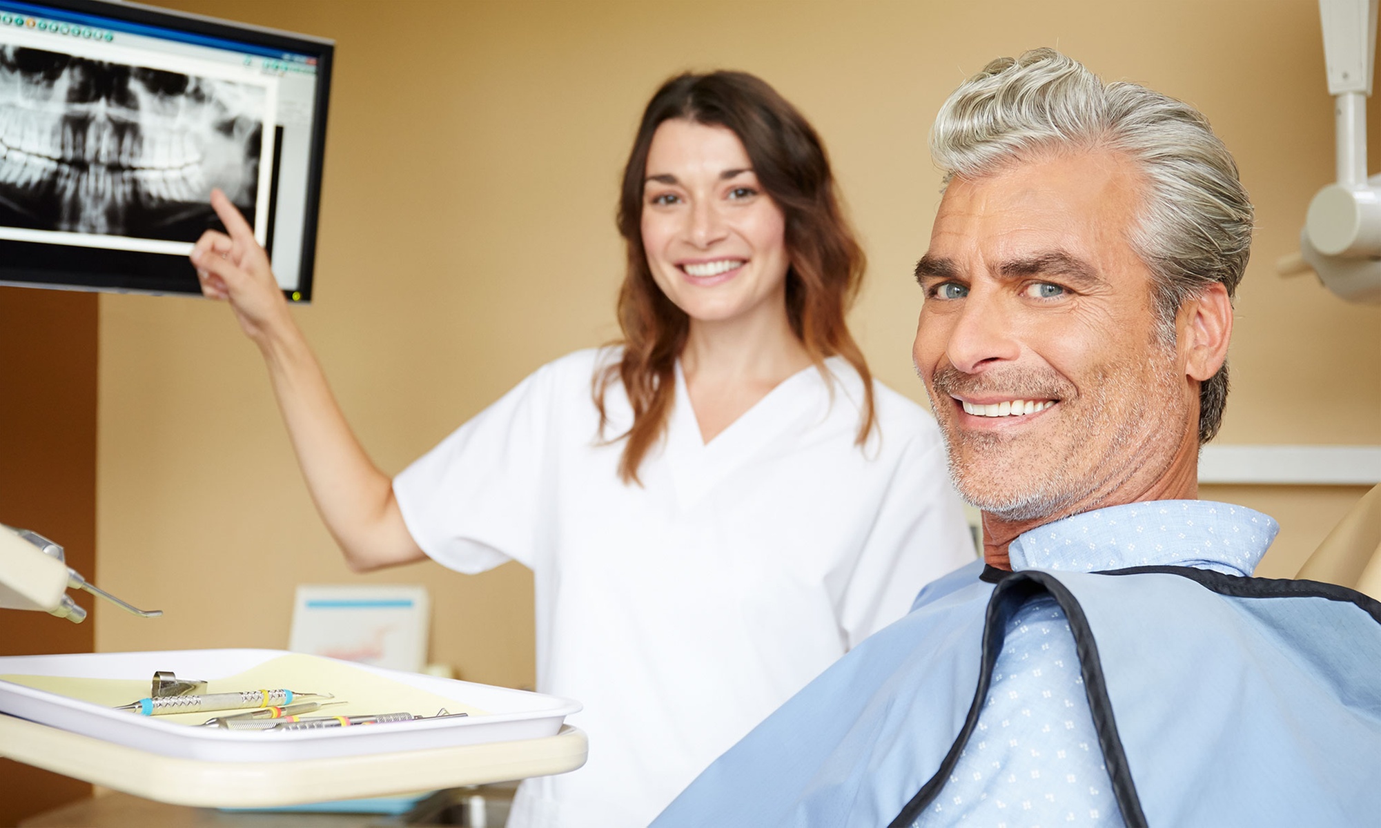 Get a Complete Dental Checkup with Cleaning, X-Rays, and Exam
