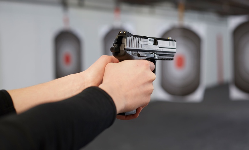 Image 1: 50 Rounds Shooting A .22 Pistol