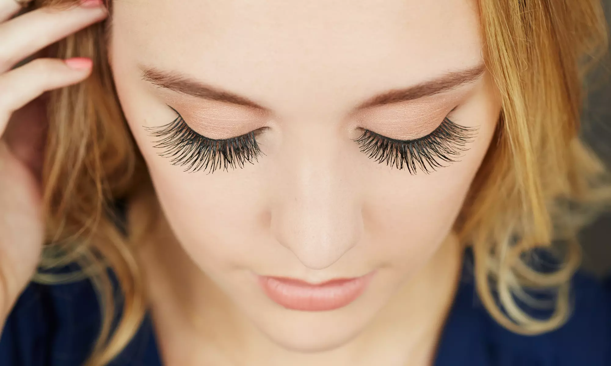 3D-Classic Eyelash Extensions with Optional Two-Week Fill at Select Hair Design (Up to 53% Off) - Primary Image