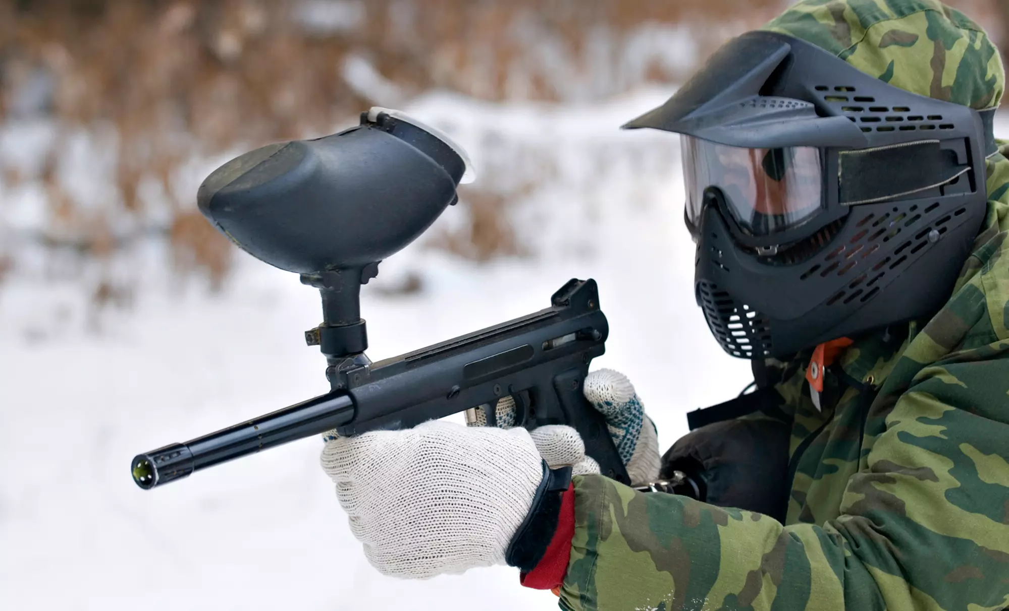 Full-Day Paintball Outing for One, Two, or Four with Gear and Ammunition at Long Live Paintball (Up to 69% Off) - Primary Image