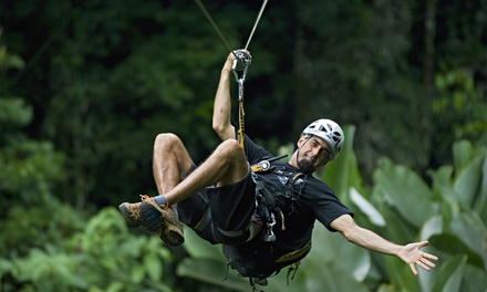 Two Admissions for Big Zip Combo (Zipline & High Adventure Course) - Daytona Beach Zipline Adventure in Daytona Beach, FL