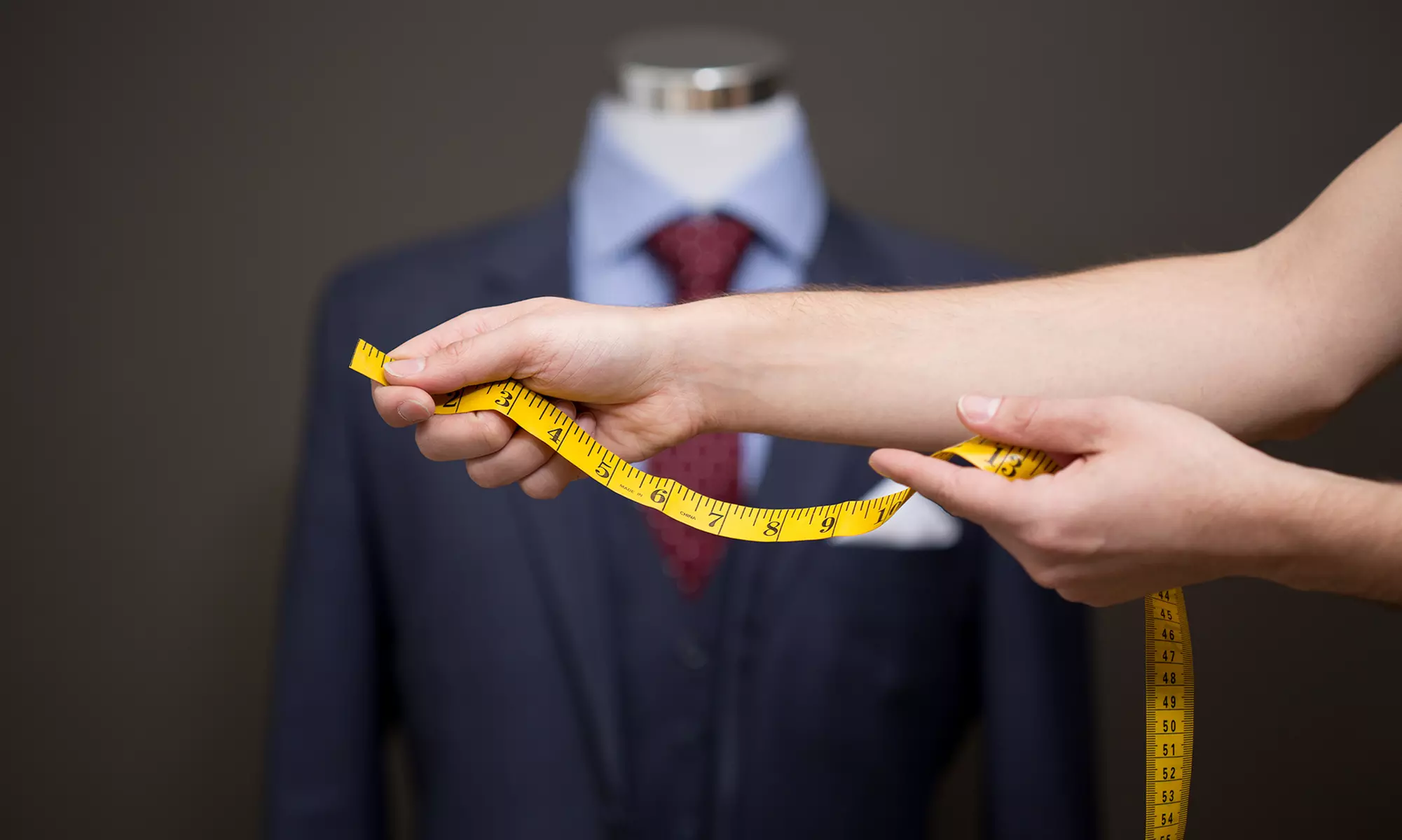 Custom-Made Suit, Shirts, and Ties at LGFG Fashion House (Up to 49% Off). Three Options Available. - Primary Image