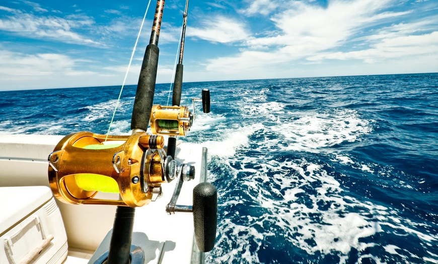 Off-Shore Trolling Fishing Trip - Bottom Line Fishing | Groupon