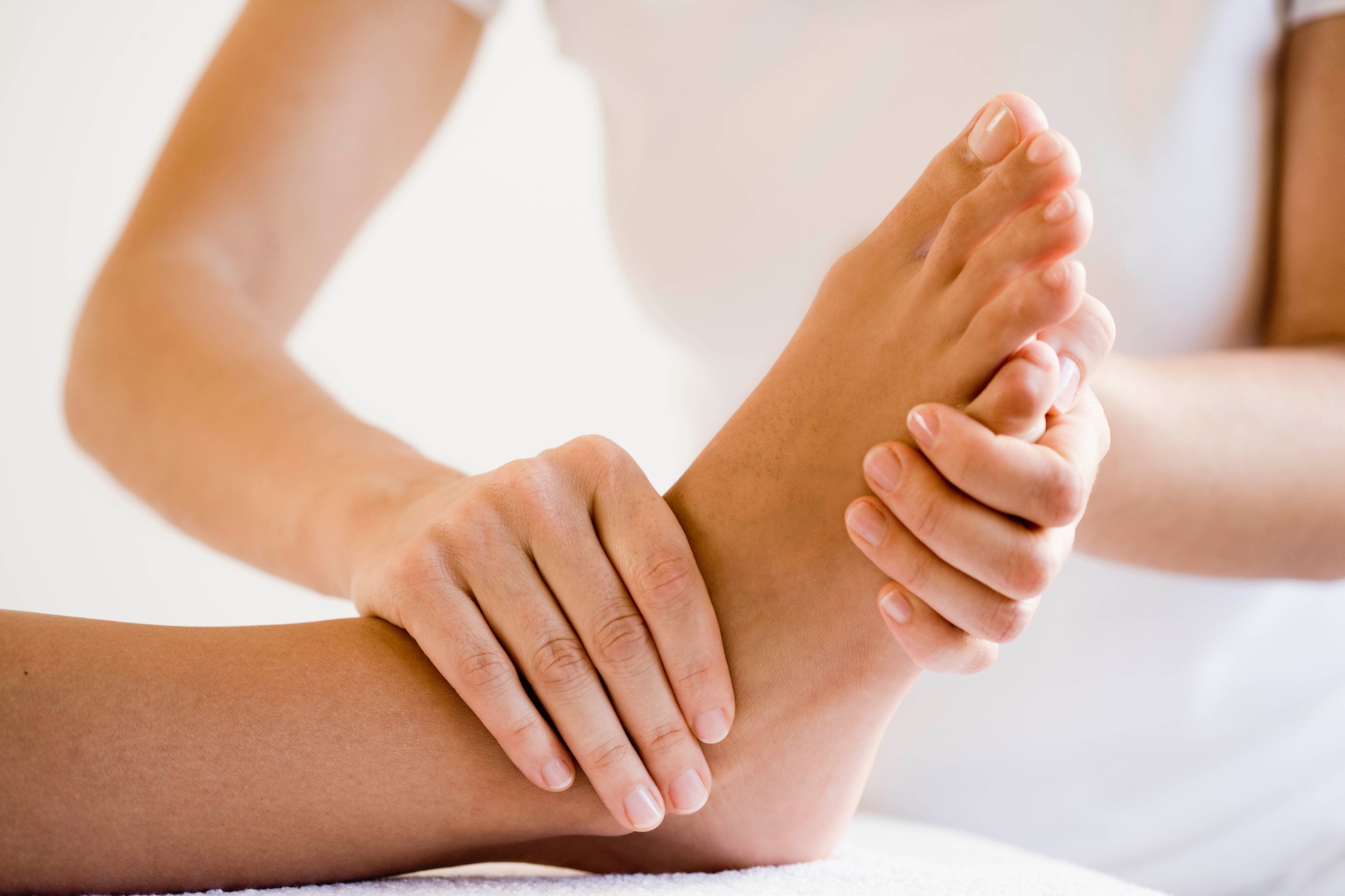 Relax With Foot and Hand Reflexology and Hot Towels
