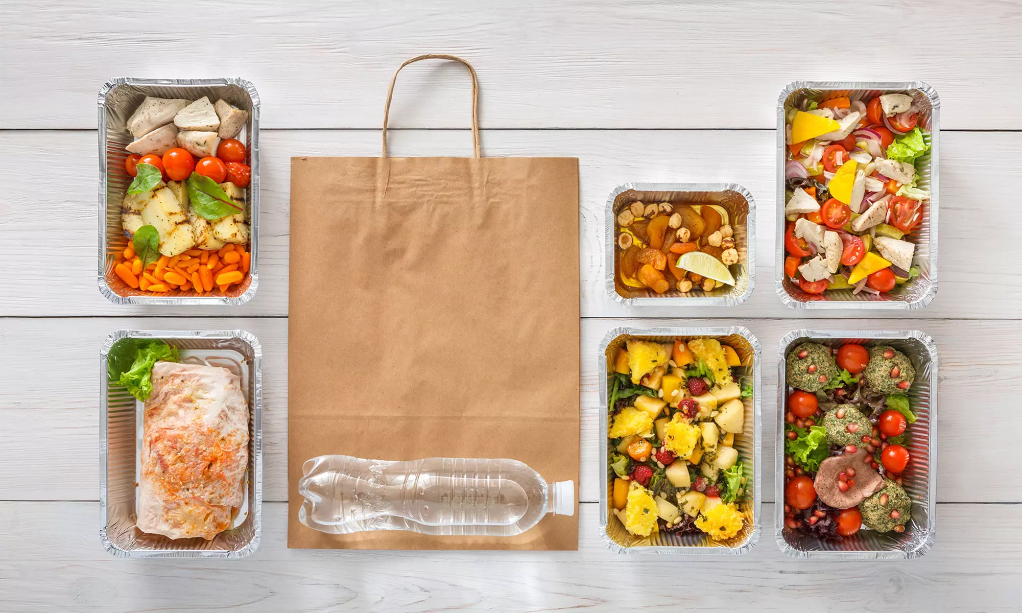 One Meal per Weekday Delivery for Two or Four People at Chef TLC's Sidewalk Cafe (Up to 30% Off) - Primary Image