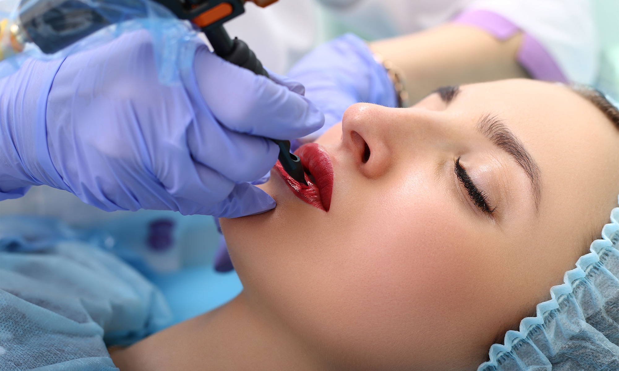 Lip blushing for the perfect permanent lip color