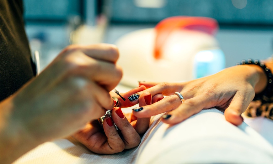 Image 1: Classic Mani-Pedi with Foot Spa