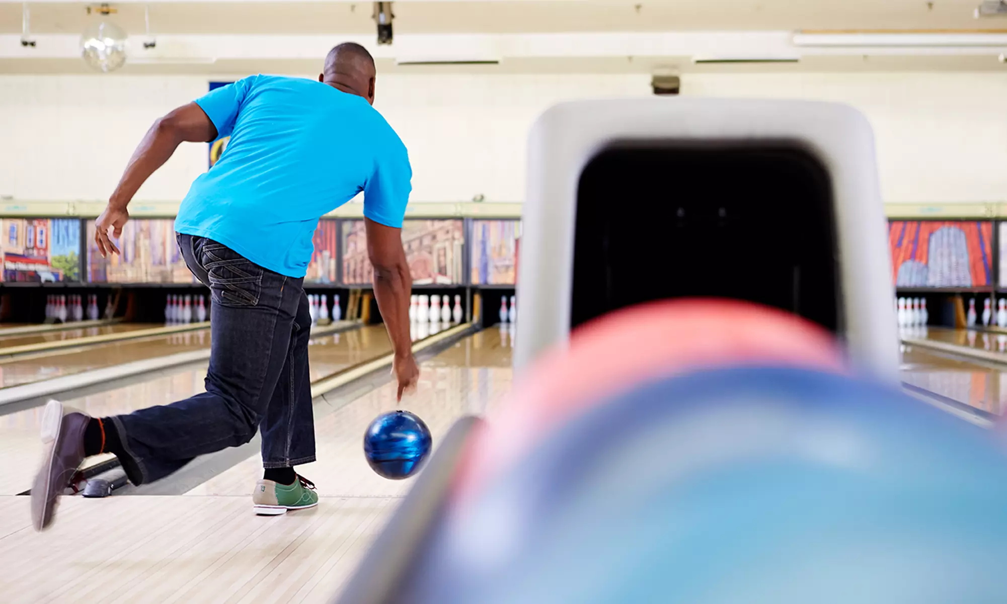 Two-Hour Bowling Package with Shoe Rentals for Up to 5 or 10 People at Little Apple Lanes (46% Off) - Primary Image
