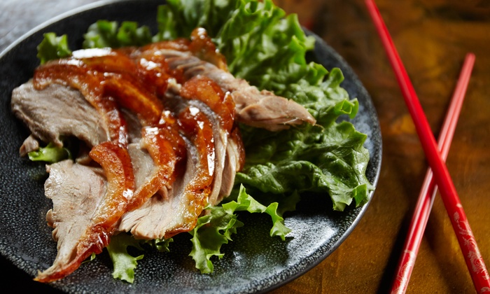 Peking Duck with Soup and Salad
