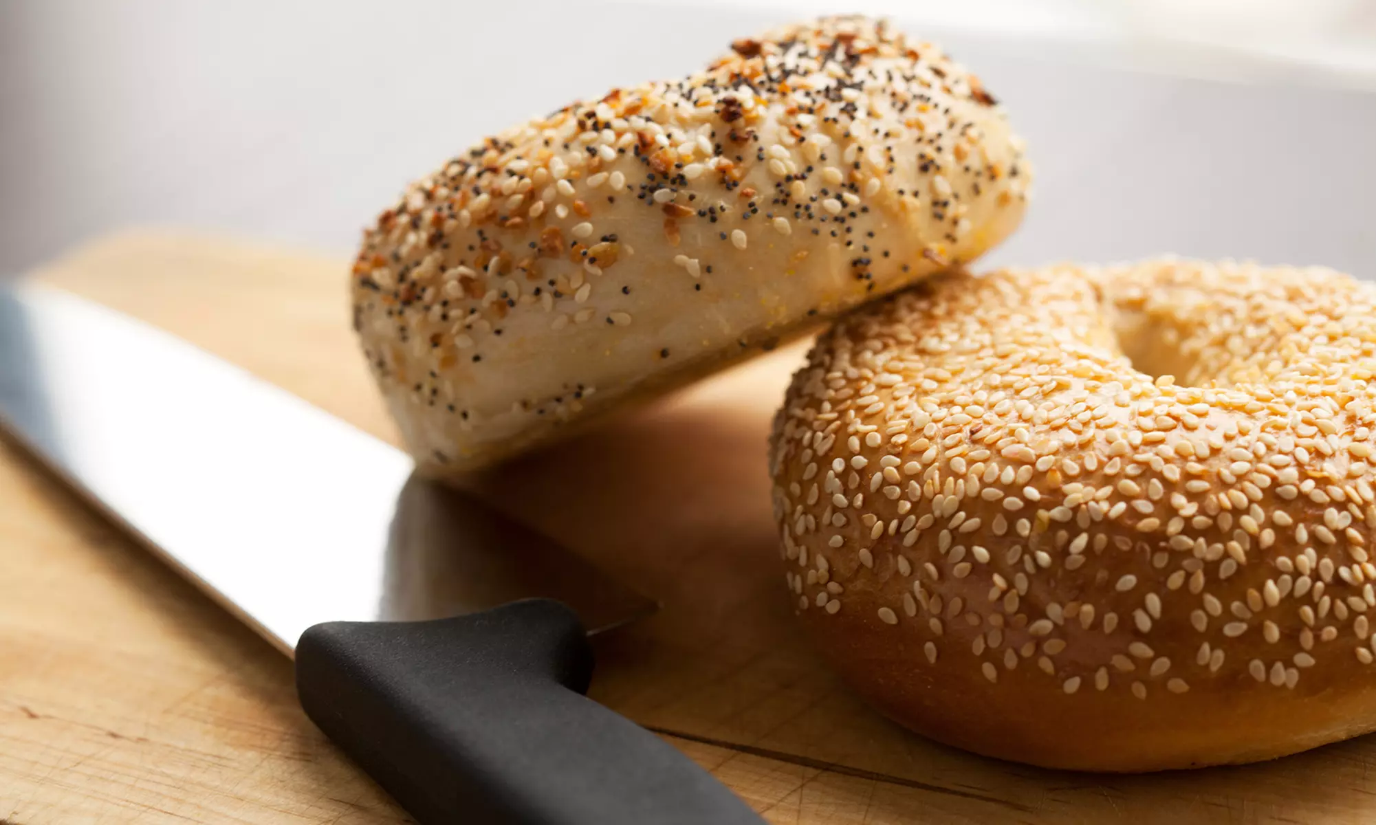 $15 for a Dozen Bagels and Half Pound of Cream Cheese at Bagel Express ($25.60 Value) - Primary Image