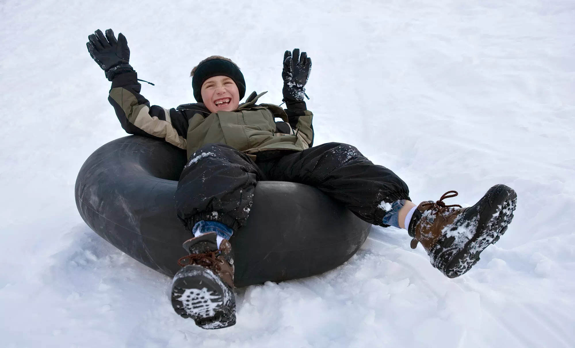 Snow Tubing for 2, 4, or 10 People with Dining-Credit Options at Blue Mountain Resort (52% Off). Six Options. - Primary Image