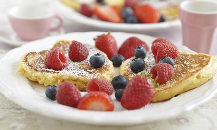 Breakfast Croissant Egg and Gruyère cheese + Regular Drip Coffee - Carole's House Café