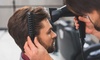 One Men's Haircut with Optional Keratin Treatment at Tiny Beauty Paradise (Up to 64% Off)