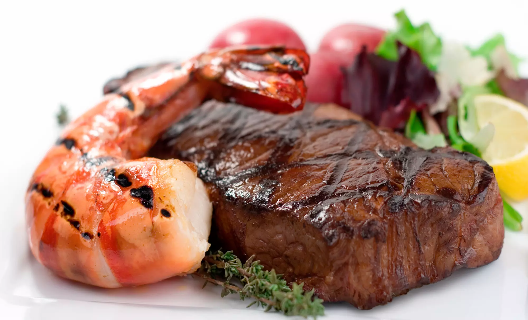 Surf 'n' Turf Cuisine and Drinksfor Lunch or Dinner at Nick's Steak and Seafood (50% Off) - Primary Image